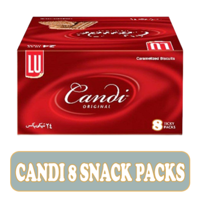 Candi Original Caramelized Biscuits (Pack of 8)