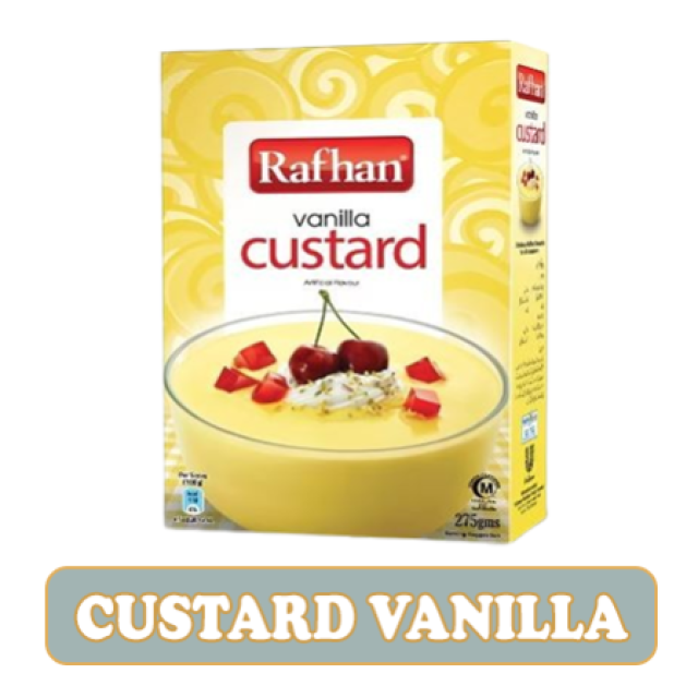 Rafhan Dessert Vanilla Custard 275GM