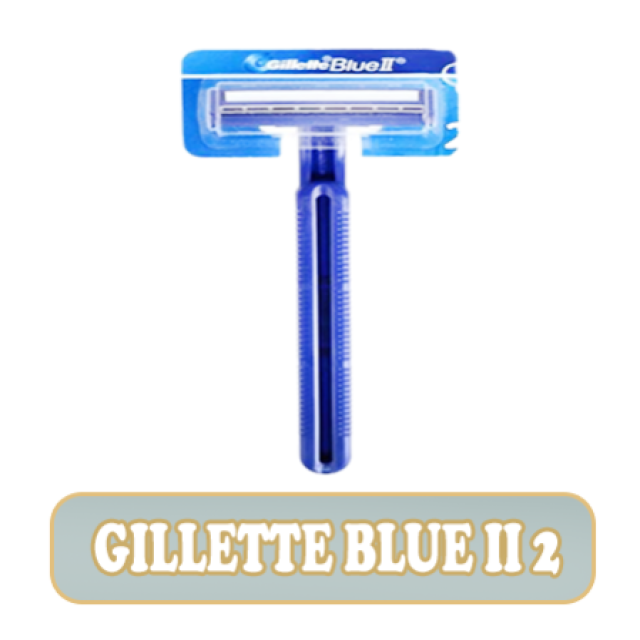 Gillette Blue II Razor 2 UP