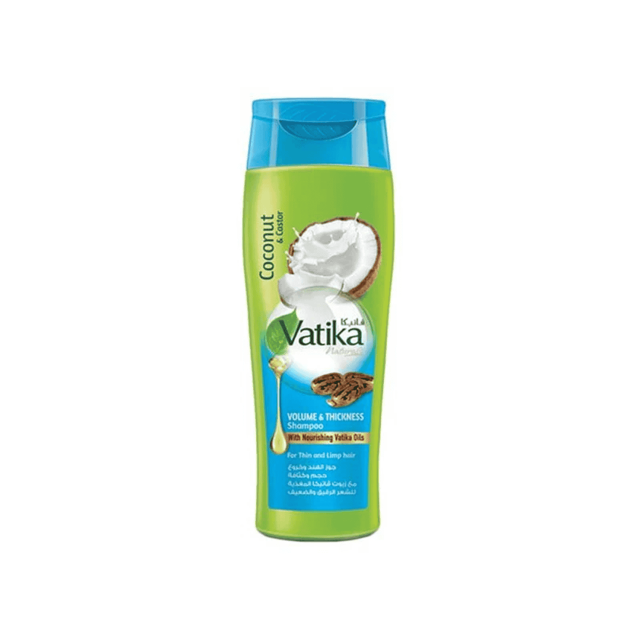 Vatika - Volume And Thickness Coconut And Castrol Shampoo - 185ml